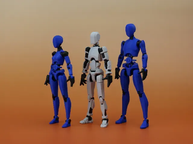 CARBON 13 Printable Jointed Figure - Type M - Beta files — Фото 7 из 8