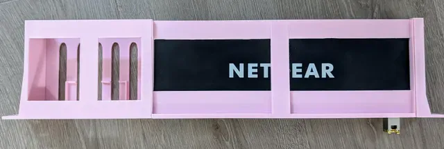 Netgear GS316EPP/GS316EP 16 Port Switch holder for 19 inch server rack 1U — Image 2 of 5