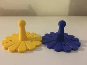Flower towel holder
