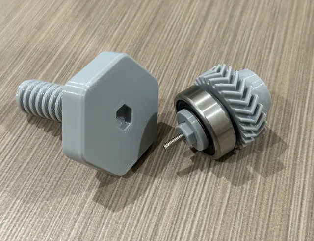 Winder Spool Holder with Hex Axle