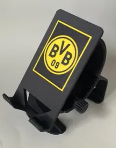 Multi-color Cover Plate for revised Phone Holder (here: BVB 09 Dortmund)