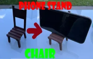 Stojan, drzak na telefon, židle