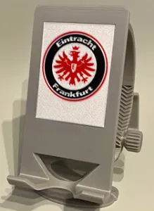 Multi-color Cover Plate for revised Phone Holder (here: Eintracht Frankfurt)