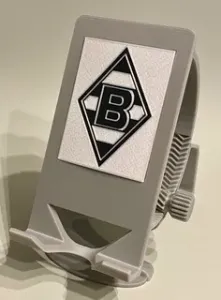 Multi-color Cover Plate for revised Phone Holder (here: Borussia Mönchengladbach)