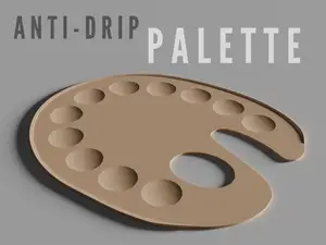 Anti-Drip Painting Palette