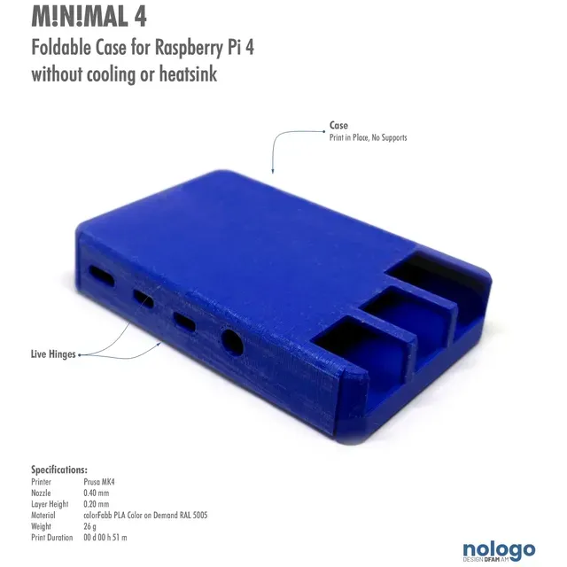 M!N!MAL 4 - Raspberry Pi 4 Case — Фото 8 из 20