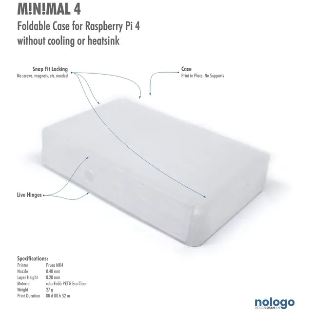 M!N!MAL 4 - Raspberry Pi 4 Case — Фото 14 из 20
