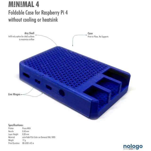 M!N!MAL 4 - Raspberry Pi 4 Case — Фото 6 из 20
