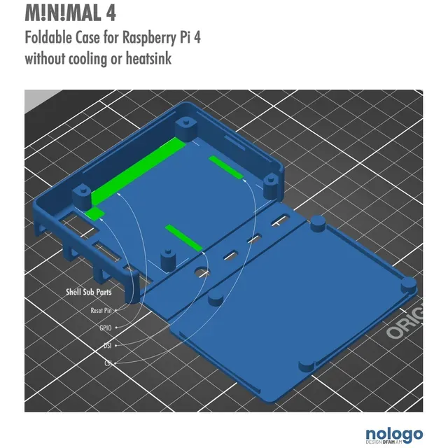 M!N!MAL 4 - Raspberry Pi 4 Case — Фото 19 из 20