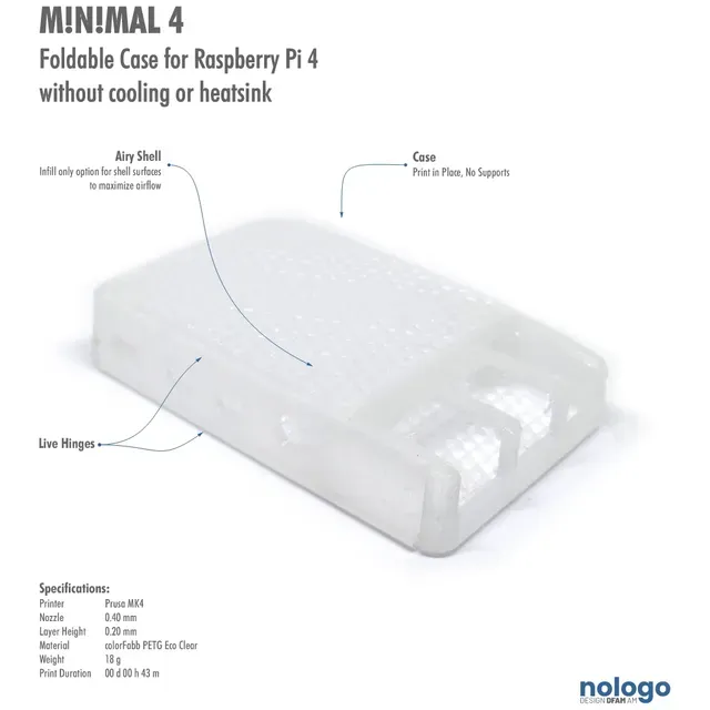 M!N!MAL 4 - Raspberry Pi 4 Case — Фото 15 из 20