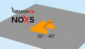 DemonRC - NOX5 Gopro Xiami Yi Mounts 20-40°
