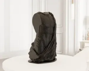 Man's Torso with Clothes - Sliced