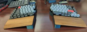 Keychron Q11 Tenting Support with optional Wrist Rests