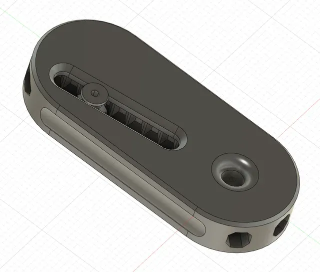 Auto-locking 180° Rope Tensioner (print-in-place) — Фото 3 из 4