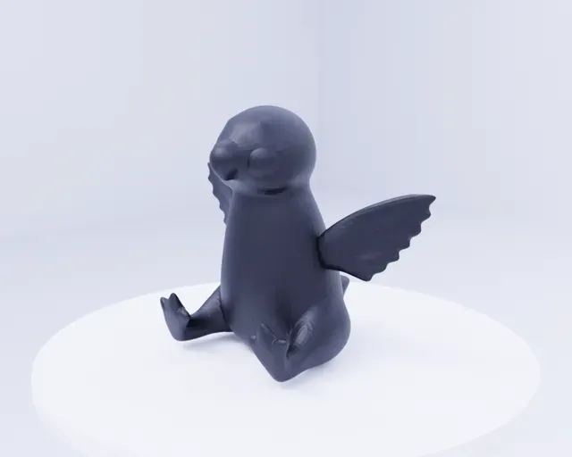 Green Dodo Bird - Whimsical Prehistoric Creature — Image 10 of 11