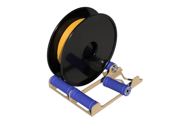 Filament spool holder for dry box