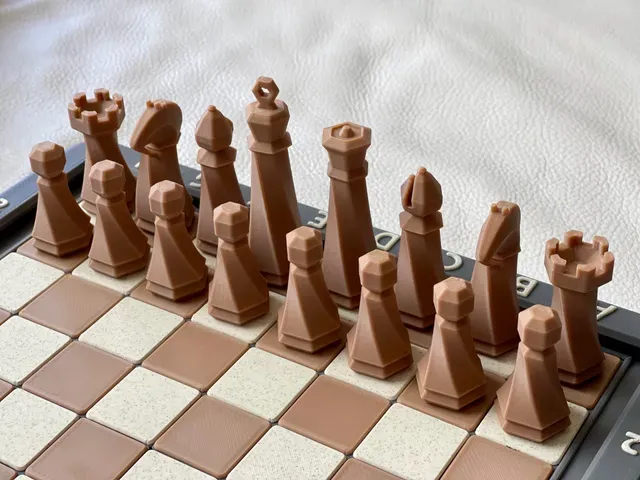 Hexagon Chess Set - magnetic, no support — Фото 3 из 3