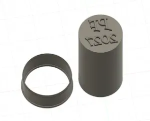 PF 2027 Cookie Cutter & Stamp – 40 mm