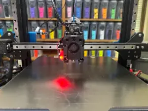 Creality Ender3 CR10 MGN12C rapidburner with BLTouch