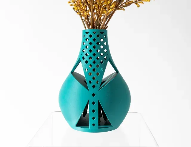 The Arin Vase, Modern and Unique Home Decor for Dried and Preserved Flowers