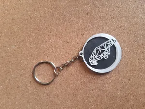 Parrot keychain