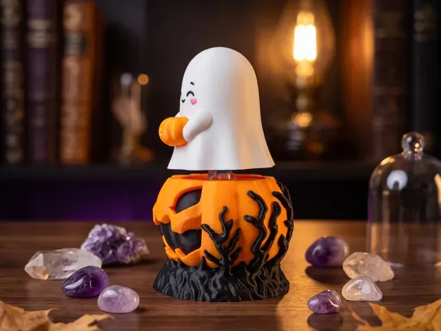 Halloween Creepy Pumpkin & Cute Ghost Clicker — Image 9 of 12