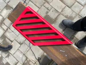 Parametric marking template for profile pipes