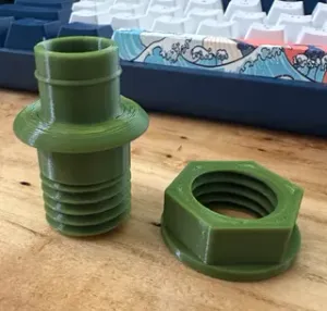 Replacement Drain and Mounting nut for Igloo Cube Ice Chest