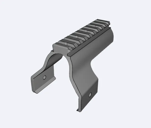 KAC MP5 RAS Style Optic Mount — Фото 10 из 10
