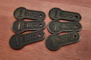 1 Euro shopping cart chip