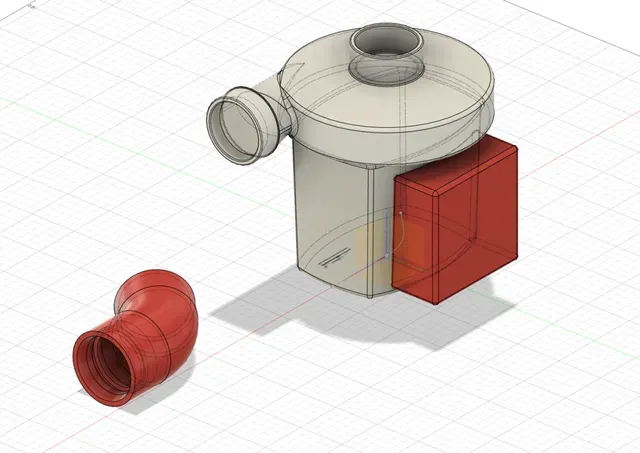 CPAP Blower system for 3D printer — Image 2 of 16