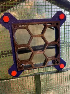 Filter Cage Mount for 120mm computer fan