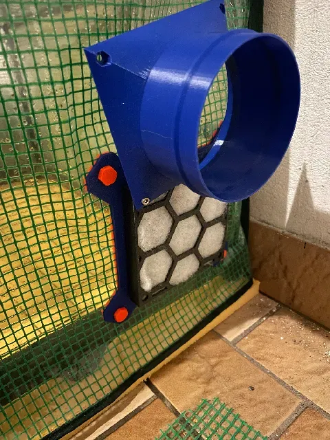 Mounting Plates for 120mm computer fan on grow tents / walls — Фото 4 из 5