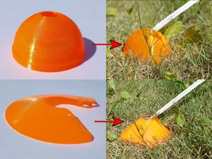 Tent Peg Cover Caps (2 versions)
