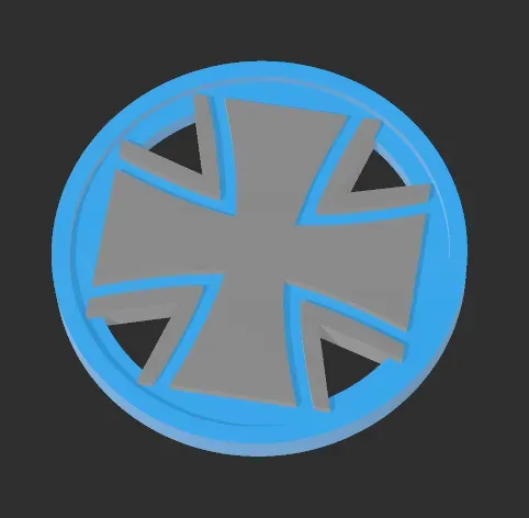 Balkenkreuz Coin