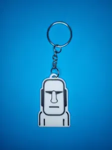 Easter Island Keychain