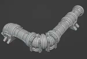 Grimdark terrain pipelines for wargaming.