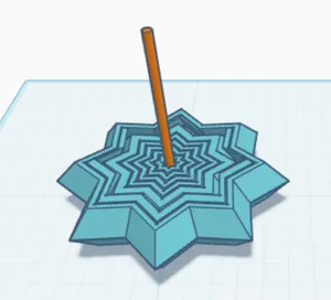 hexacon fidget with handle