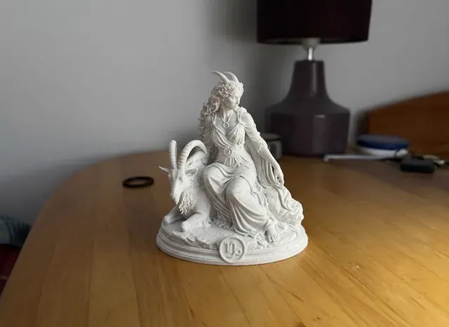 Capricorn Zodiac – Sea Goat Goddess Figurine — Фото 2 из 2