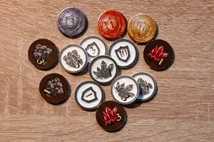 Heroes 3 Board Game - coins and sources