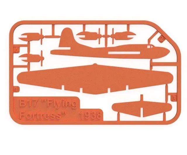 B17 kit card - Famous Planes — Image 3 of 10
