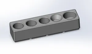 Gridfinity Reloading Tool Holder Block for Seating Dies (L.E. Wilson, SAC Etc.)