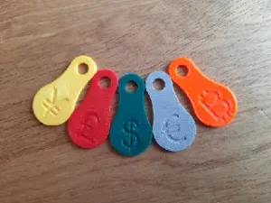 Chip für Einkaufswagen / Shopping Cart Coin