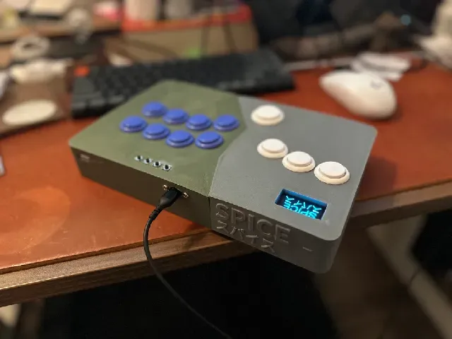 Leverless Controller - Sanwa buttons