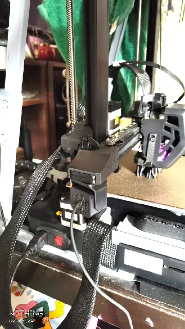 Nebula Camera Mount in X Axis for Ender 3 V3 SE-KE (Left side) — Фото 3 из 8