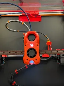 Voron 2.4 LDO Rear Panel Seal & Filament Passthrough — TPU Edition