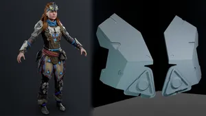 Chest piece from the shield weaver armor-Horizon zero dawn and Horizon forbbiden west