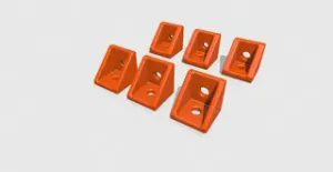 2020 Eckverbinder Corner Bracket M5 M4 M3 in 3mm and 4mm