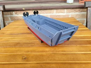 Higgins Boat LCPV scale model