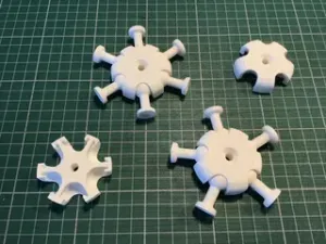 Geodesic Dome Hubs by hubsTM